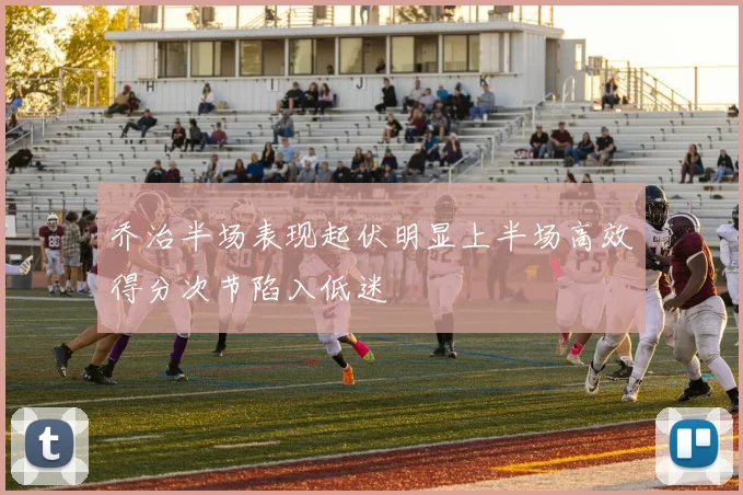 乔治半场表现起伏明显上半场高效得分次节陷入低迷